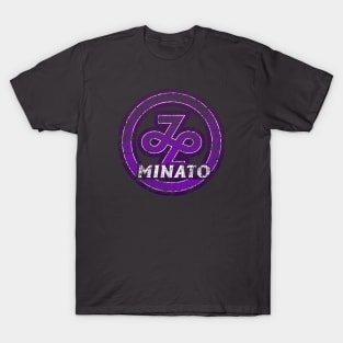 Minato Ward of Tokyo Japanese Symbol Distressed T-Shirt